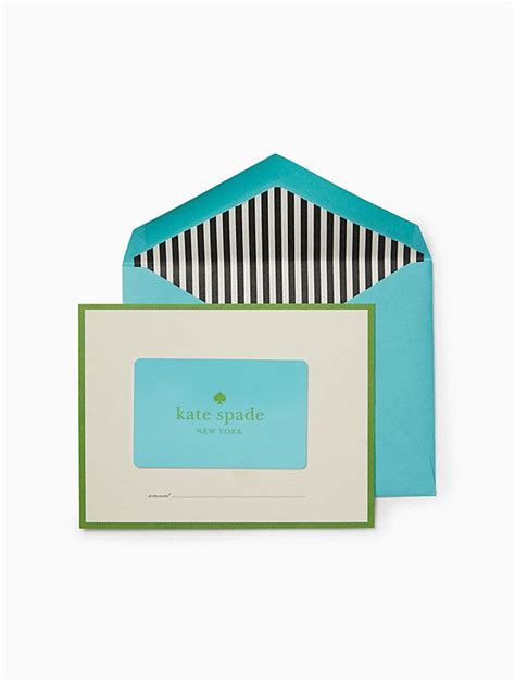 kate spade gift certificate